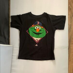 Majestic Black Short Sleeve Tees with Graphic Designs